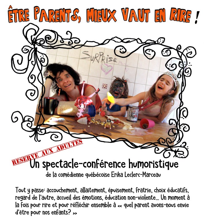 ETRE PARENTS, MIEUX VAUT EN RIRE 2019